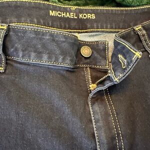 Michael Kors straight leg stretch jeans. Womens size 18W.